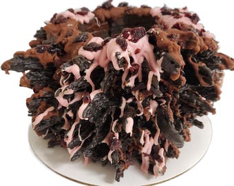 Black Forest Birthday and Wedding Tree Cake ( Sakotis ) ( Raguolis )  4 inch
