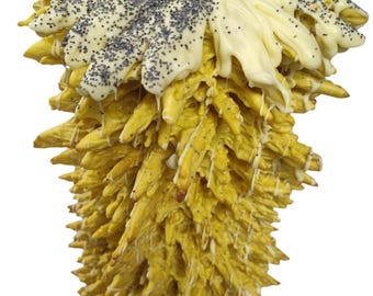 Lemon Poppy Seed Birthday and Wedding Tree Cake ( Sakotis ) ( Raguolis ) 16 inch