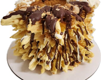 Coconut Birthday and Wedding Tree Cake ( Sakotis ) ( Raguolis )  4 inch