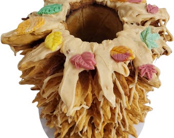 Pumpkin Spice Birthday and Wedding Tree Cake ( Sakotis ) ( Raguolis )  16 inch