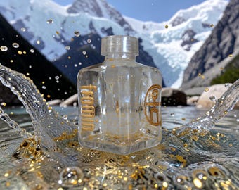 Fromin 24k Gold Flakes Still Mineral Water | Luxury Artesian Water (330ml)