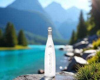 Swiss Alps Natural Mineral Water Still Glass Bottle 750 ml | Sembrancher, Valais