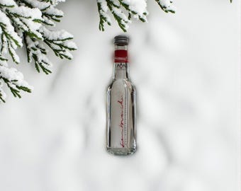 Swiss Alps Sparkling Mineral Water - Glass Bottles 330 ml x 24 - Sembrancher, Valais