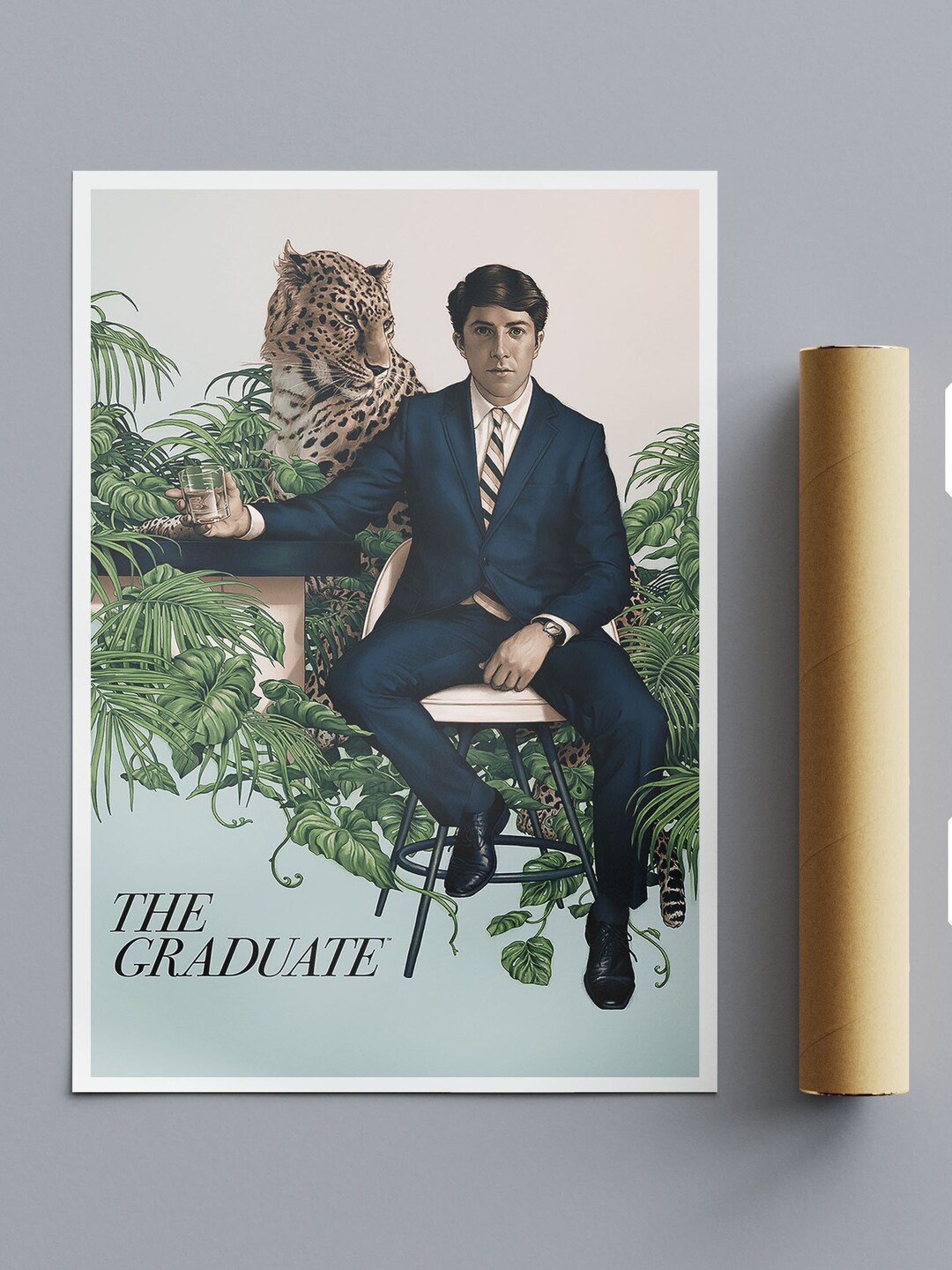 The Graduate V2 Reimagined Movie Poster - Etsy