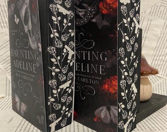 Haunting Adeline Series: Custom Stenciled Sprayed Edge Book