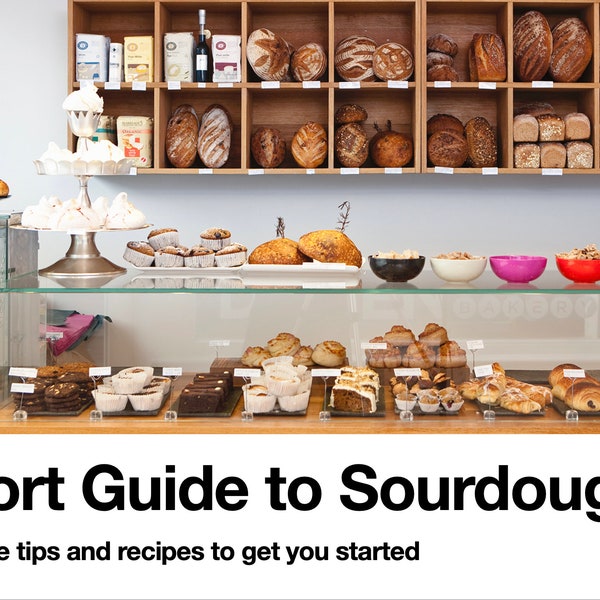 Sourdough Starter Guide and Recipe Book