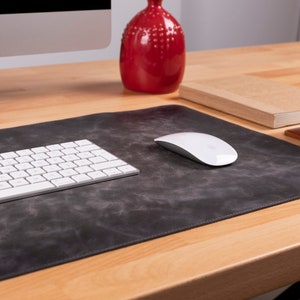 Leather Desk Pad Protector, Full Grain Leather Desk Mat - View #3