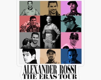 Alexander Rossi Eras Tour 2025 Sticker !