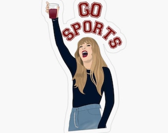 Go Sports Sticker For S W I F T I E Fans!