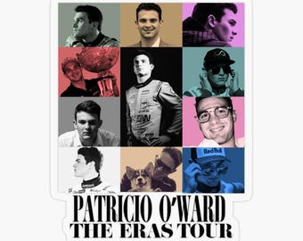 Patricio ( Pato ) O'Ward Eras Tour 2024 Sticker !