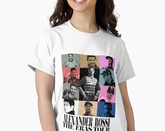 Alexander Rossi  the Eras Tour T-Shirt! 2026 Edition! Now available in Black!