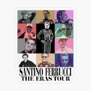 Santino Ferrucci Eras Tour 2025 Sticker !