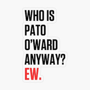 Who is Pato O&#39;Ward Anyway? Ew. Sticker!