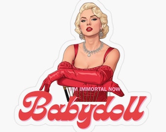 I'm Immortal Now Babydoll Sticker For Swift -ties! Showgirl Style