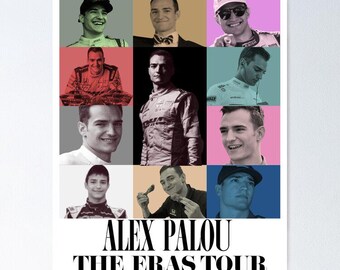 Alex Palou Eras Tour POSTER