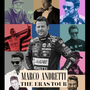 Marco Andretti Eras Tour 2024 Sticker !