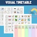 Visual Timetable, Daily Routine Now and Next Board, Non Verbal Visual ...