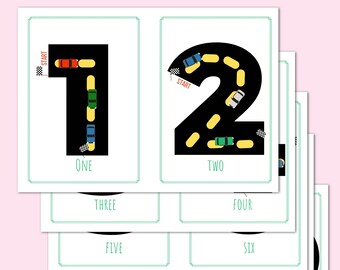 Number tracing flashcards, number formation, letters and numbers display, preschool resources, number flashcards, printable learning pack