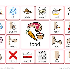 New Foods Reward Chart, I Can Try New Foods, Food Communication Visuals ...