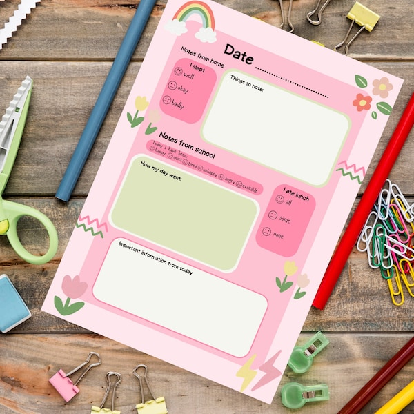 Nursery Daily Planner - Etsy