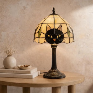 Vintage Cat Lamp - Etsy Canada
