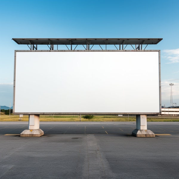 Digital Billboard Mockup - Showcase Your Designs in Real-World Settings! 25 PNG images