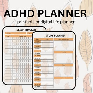 Autumn-Themed ADHD-Planner
