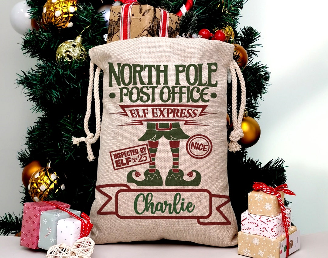 2023 Custom Santa Sack Christmas Sack Custom Christmas Toy Etsy