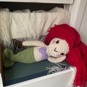 Crochet Classic Mermaid Plush