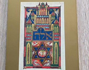 Hebrew Manuscript Painting by Joseph Gutmann published Chatto windus 1979 illustrated softback