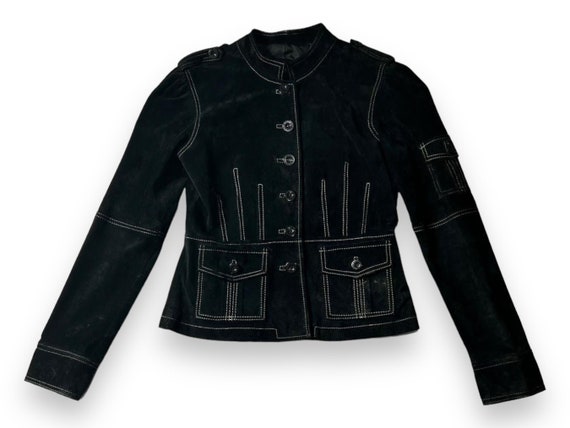 Bebe genuine top leather jacket