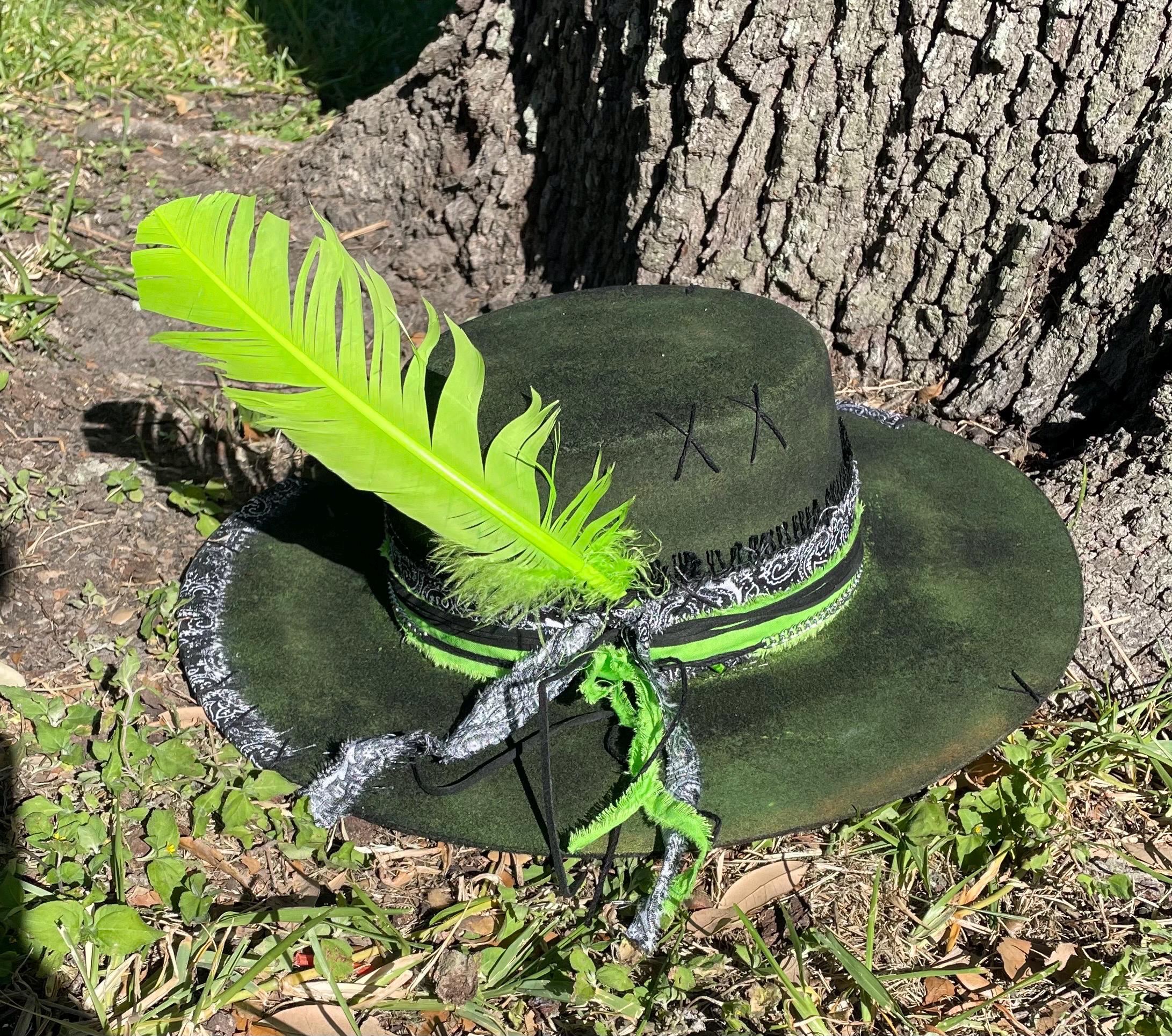 Custom Rockin C Cowgirl Hat Customized Cowboy Hat - The Cowgirl Romance – Chestnut Cowgirl main image 4
