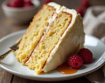 Vanilla cake recipe, buttercake, RECIPE digital download, Moist Recipe, Recipe Cake, Cook Bake Dessert, Super Easy Vanilla Buttermilk Cake