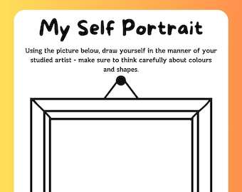 Self Portrait Template