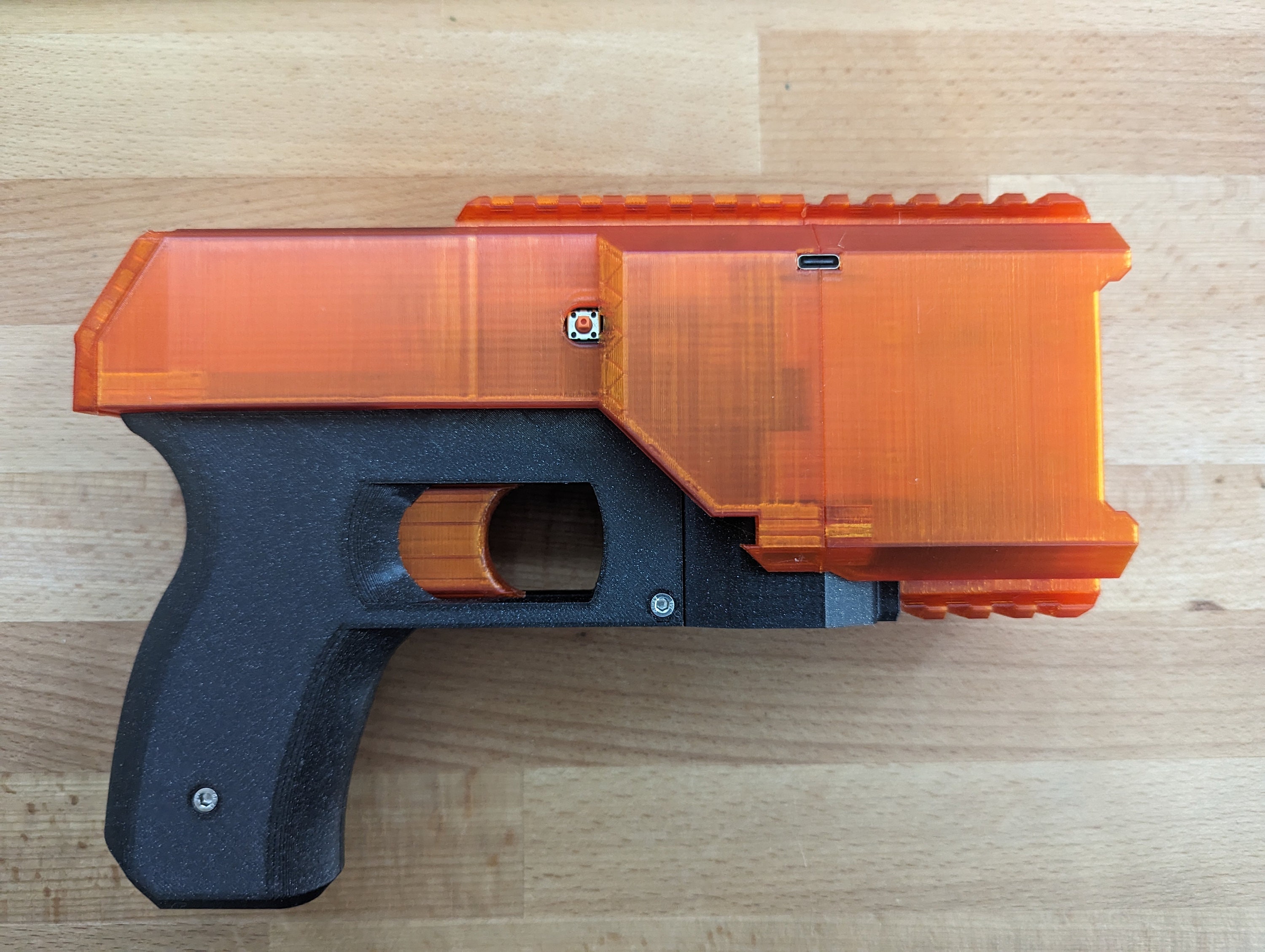 STL file Simple Nerf Gun for Rival Ammunition 🔫・3D printable model to  download・Cults