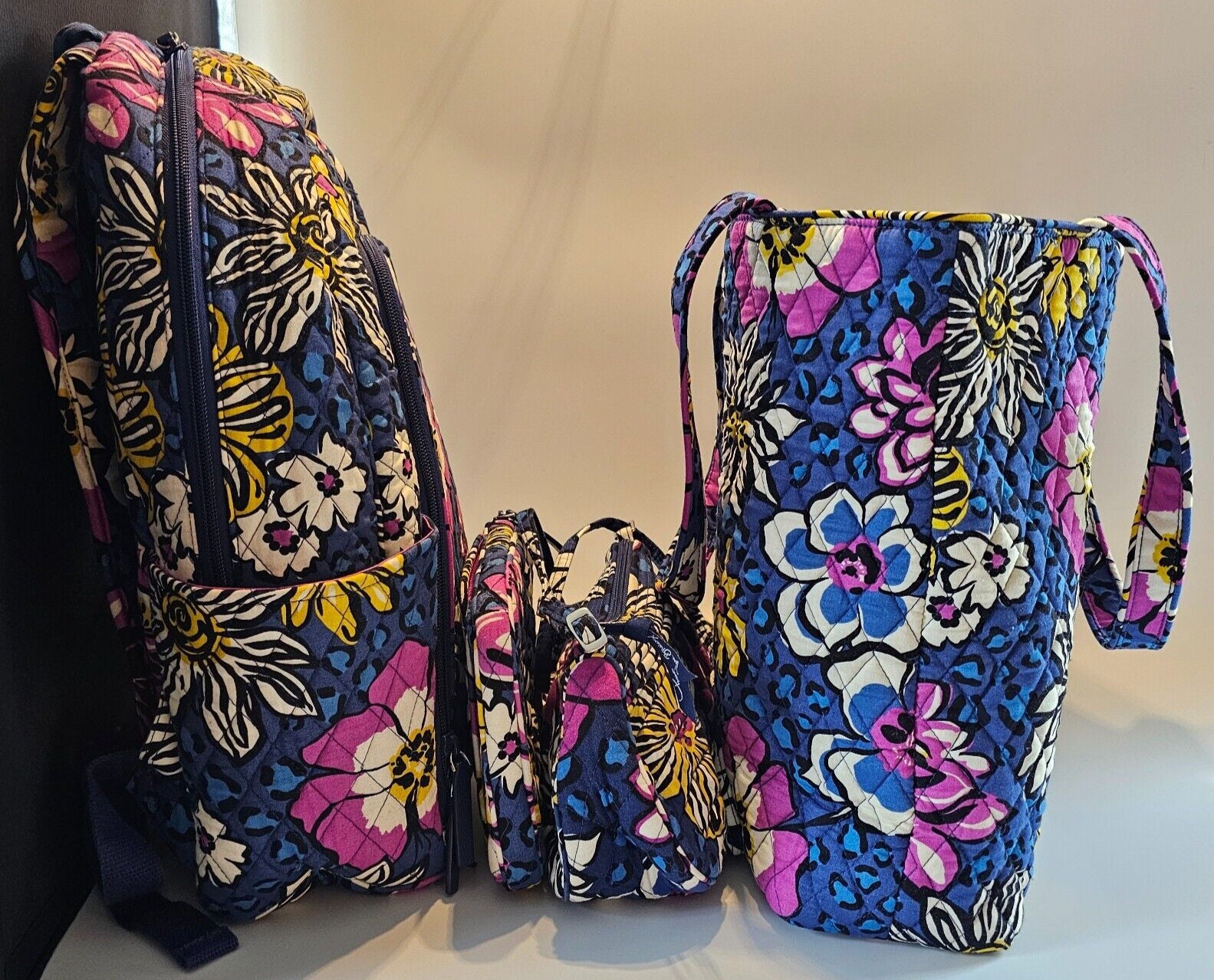 Vera Bradley African Violet Bag Set of Canada