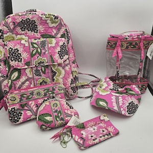 Vera Bradley Backpack Pink - Etsy display picture 1