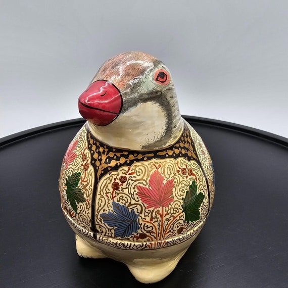 Hand Painted Quail Wooden Tricket Box - image 5
