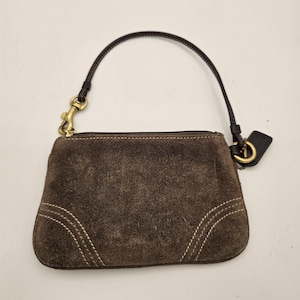 Vintage Suede Coach - Etsy