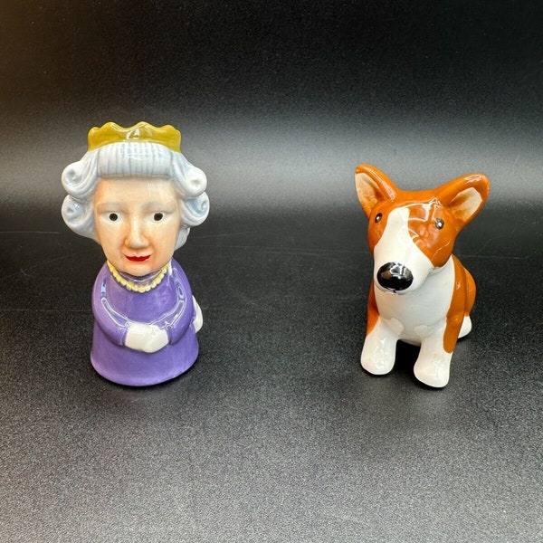 Queen Elizabeth and Salt and Pepper Shakers Etsy Ireland