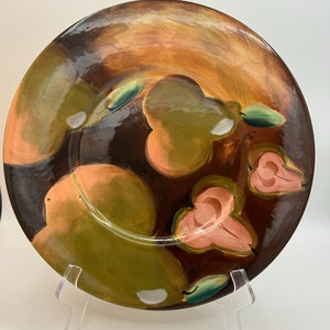 Hand-Painted Decorative Fruit Charger Plate