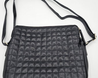 Banana Republic vintage バッグ 黒 本革 Banana Republic vintage バッグ 黒 本革