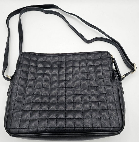 Banana Republic Black Leather Crossbody Bag - image 1