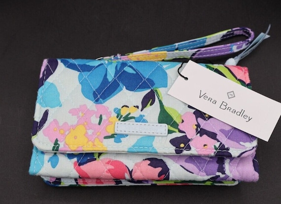 Vera Bradley Marian Floral RFID Smartphone Wristlet New Tags Etsy