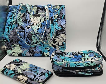 Vera Bradley Camo Floral Set of 3