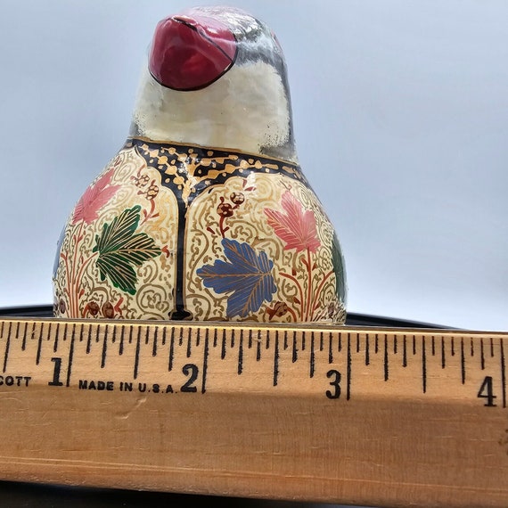 Hand Painted Quail Wooden Tricket Box - image 10