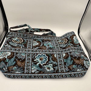 Vera Bradley Tote Java blue, Large Size Retired. Excellent Condition
