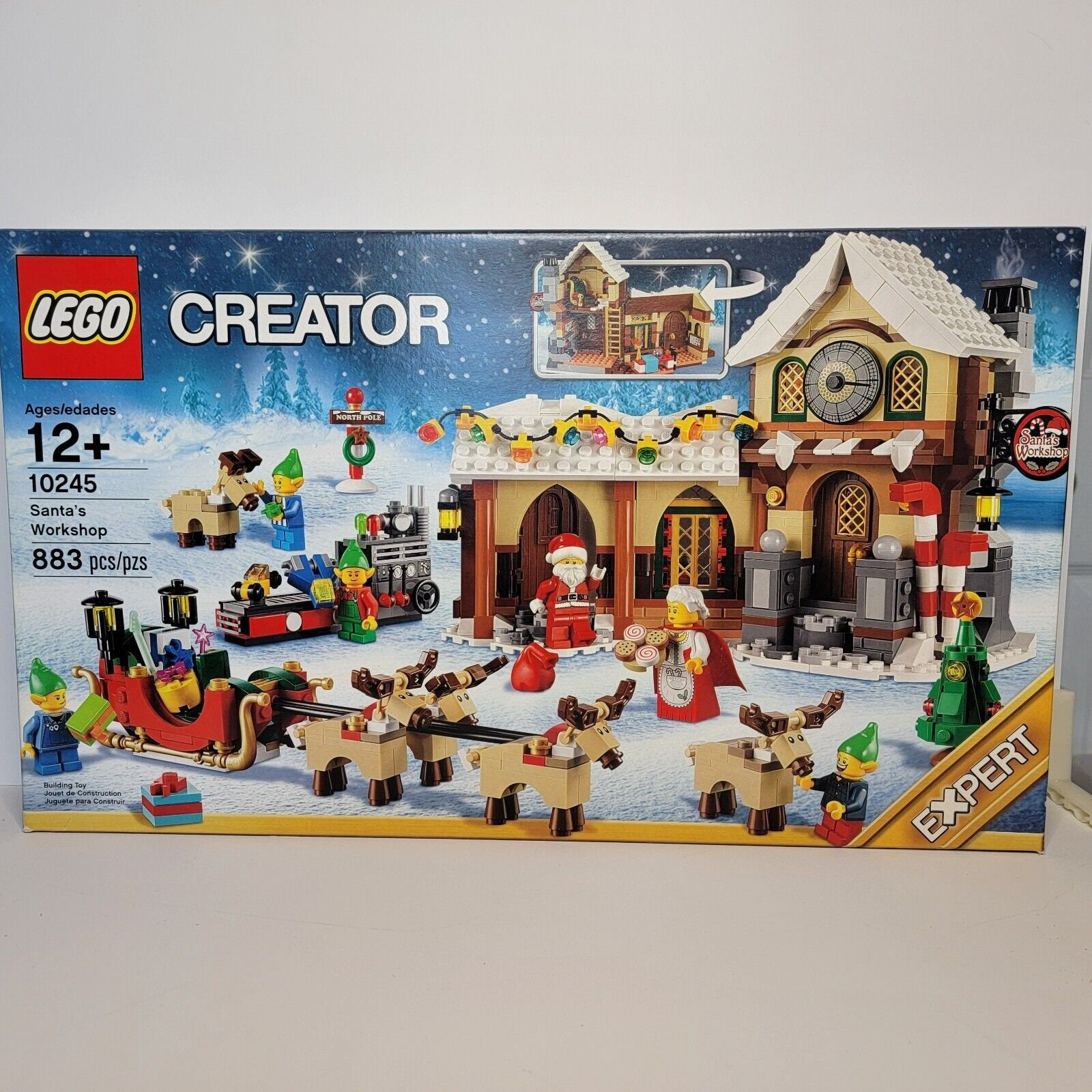 Lego santa's workshop hotsell