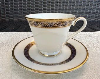 Royal Doulton Harlow Tea Cup Saucer Set of 4 Bone China England - Etsy