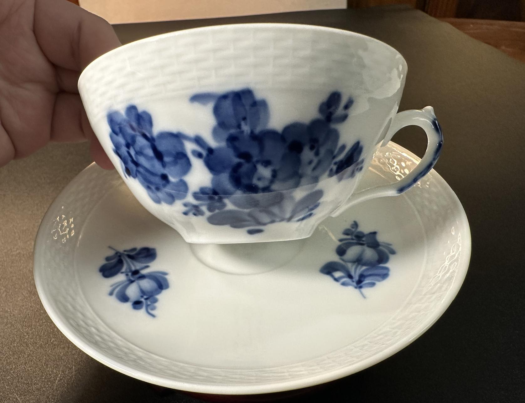 ロイヤルコペンハーゲン ブルーフラワー カップ＆ソーサーセット